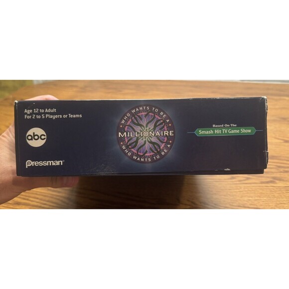 “WHO WANTS TO BE A MILLIONAIRE” 2000 Pressman FunFAMILY BOARD GAME 100% - Picture 5 of 14